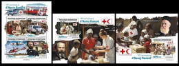 Central Africa  2023 195th Anniversary Of Henry Dunant. (646) OFFICIAL ISSUE - Red Cross