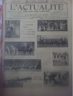 L'Actualité N°656 Triomphe De St-Cyr Aviation Famille Imp. Japon Aviron Champ D'or D'Ecosse Mode à La Mer Pub Cycle - 1900 - 1949