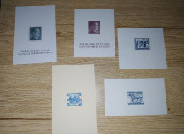 REPRODUCCION DE 5 SELLOS ALEMANIA ANTIGUOS HITLER / REPRODUCTION OF 5 OLD GERMANY STAMPS HITLER - Other & Unclassified