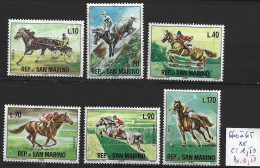 SAINT-MARIN 660 à 65 ** Côte 1.50 € - Unused Stamps