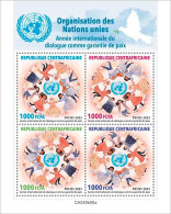 Central Africa  2023 International Year Of Dialogue As A Guarantee Of Peace. (640) OFFICIAL ISSUE - Unclassified