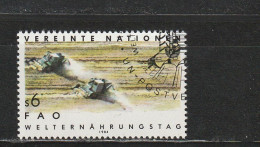 Nations Unies (Vienne) YT 40 Obl : Alimentation , Tracteurs - 1984 - Gebraucht