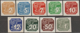001/ Pof. NV 1-9 - Unused Stamps