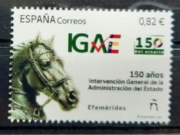 SPAIN 2024 Fauna. Horse. 150 Years Of General Intervention Of Administration - Fine Stamp MNH - Neufs