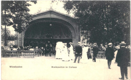 CPA Carte Postale Germany Wiesbaden Musikpavillon Im Curhaus 1906 VM80529ok - Wiesbaden