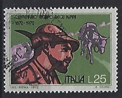Italy 1972  100 Jahre Alpini-Korps  (o) Mi.1366 - 1971-80: Afgestempeld