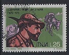 Italy 1972  100 Jahre Alpini-Korps  (o) Mi.1366 - 1971-80: Usados