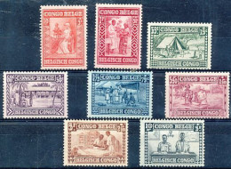 TIMBRE STAMP ZEGEL CONGO BELGE 150-58  XX COTE 180 EUROS - Neufs