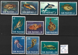 SAINT-MARIN 676 à 85 ** Côte 2 € - Unused Stamps