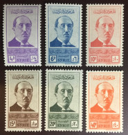 Syria Syrie 1945 President Kouatly Y&T 278 - 283 MNH - Nuovi