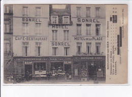 BOULOGNE-sur-MER: Place Dalton, Sonrel Hôtel De La Place, Café-restaurant, - Très Bon état - Boulogne Sur Mer