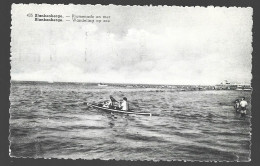 Blankenberge Promenade En Mer 1956 Poststempel Htje - Blankenberge