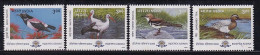 India MNH 2000, Set Of 4, Indepex Asiana, Migratory Birds, Bird, Stork. Wagtail, Rosy Pastor. Teal, As Scan - Other & Unclassified