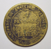 Jeton Publicitaire La Paysanne Des Vosges - Darney - Monedas / De Necesidad