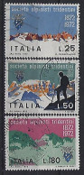 Italy 1972  100 Jahre Trientiner Alpinistenverein  (o) Mi.1370-1372 - 1971-80: Afgestempeld