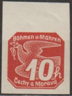 007/ Pof. NV 5, Brownish Red - Unused Stamps