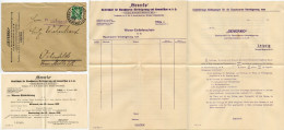 Germany 1928 Cover & Letters; Leipzig - Geverko, Gesellschaft Für Rauchwaren-Versteigerung Und Kommission; 5pf. Schiller - Lettres & Documents
