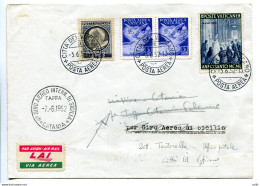 IV Giro Aereo Di Sicilia - Aerogramma Dal Vaticano - Unused Stamps