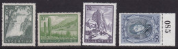 Les 4 Dernières Valeurs De La Série De 1954/59 Neufs TTB - Unused Stamps