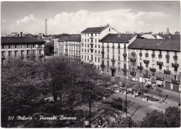 MILANO - CARTOLINA - PIAZZALE BARACCA - VIAGGIATA PER VARESE - 1953 - Milano (Mailand)