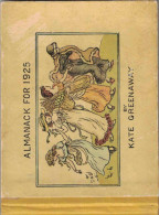 Calendarietto KATE GREENAWAY 1925 - Inglese - Formato Piccolo : ...-1900