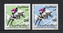 MAROC N°  529 + 530     NEUFS SANS CHARNIERE  COTE 2.00€     CHEVAL ANIMAUX SPORT - Morocco (1956-...)