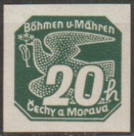 010/ Pof. NV 7, Gray Green - Unused Stamps