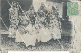 Bg27 Cartolina Martinique Groupes De Femmes Et Jeunes Filles 1904 - Other & Unclassified