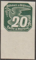 012/ Pof. NV 7, Gray Green - Unused Stamps