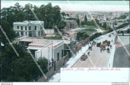 Bg8 Cartolina  Buenos Aires Avenida Montes De Oca Argentina - Autres & Non Classés
