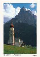 1 AK Italien / Italy * Kirche St. Valentin Bei Seis Am Schlern - Südtirol * - Altri & Non Classificati