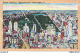 Au406 Cartolina New York City Looking North From Obse - Otros & Sin Clasificación