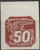 014/ Pof. NV 8, Brown - Unused Stamps