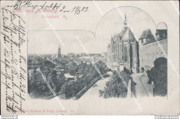 Au60 Cartolina Gruss Aus Altenburg 1903 - Altri & Non Classificati