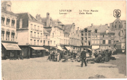 CPA Carte Postale Belgique Louvain Le Vieux Marché  VM80533 - Leuven