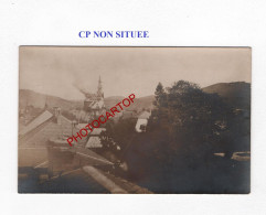 CP NON SITUEE-Destruction De L'Eglise-CARTE PHOTO Allemande-GUERRE 14-18-1 WK-MILITARIA- - Oorlog 1914-18