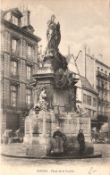 ROUEN, SEINE MARITIME, ARCHITECTURE, MONUMENT, STATUE, FOUNTAIN, FRANCE, POSTCARD - Rouen