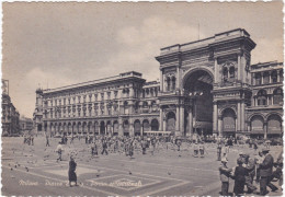 MILANO - CARTOLINA - PIAZZA DUOMO - PORTICI SETTENTRIONALI - Milano (Mailand)