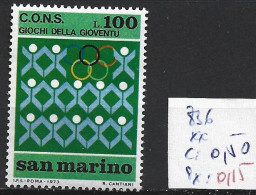 SAINT-MARIN 836 ** Côte 0.50 € - Unused Stamps