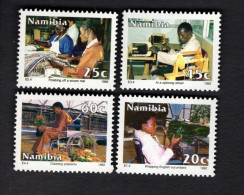 2025321977 1992 SCOTT 722 725  (XX) POSTFRIS MINT NEVER HINGED - DISABLED WORKERS - Namibië (1990- ...)