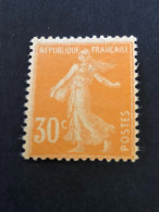 FRANCE Timbre 141 30c Orange Papier GC, Neuf Sans Charnières, Cote 50€ - Ongebruikt