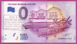 0-Euro XEBM 2020-3 TECHNIK MUSEUM SPEYER - ANTONOV 22  + STEMPEL ! - Privatentwürfe