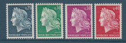 LOT DE 4 ROULETTES CHEFFER  A  15% DE LA COTE AVEC NUMERO ROUGE N° 1535a-1536b-1536Ab-1536bc ** - Coil Stamps