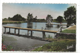 Tierce (49) : Le Plongeoir De La Plage Sur La Sarthe En 1960 (animé) PF. - Tierce