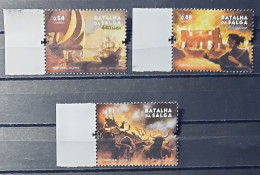 2021 - Portugal - MNH - 440 Years Since Battle Of Salga In Azores - 3 Stamps + Block Of 1 Stamp - Ungebraucht