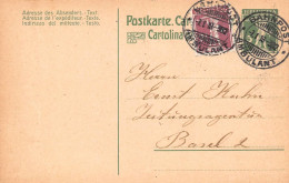 Küsnacht ZH Bahnhof Buchhandlung  Firmen Gewerbestempel Besonderheiten - Stamped Stationery