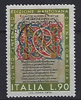 Italy 1972  500 Jahre "Gottlichen Komodie"  (o) Mi.1378 - 1971-80: Usados