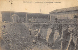 CPA 63 CHATEAUGAY LES CARRIERES M. FOUGEROUSE ENTREPRENEUR - Other & Unclassified