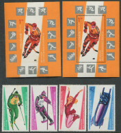 Bulgaria:Unused Stamps And Blocks Serie XV Olympic Games In Calgary 1988, MNH - Invierno 1988: Calgary