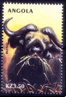 Angola 2000 MNH, Wild Buffalo, Wild Animals - Sonstige & Ohne Zuordnung